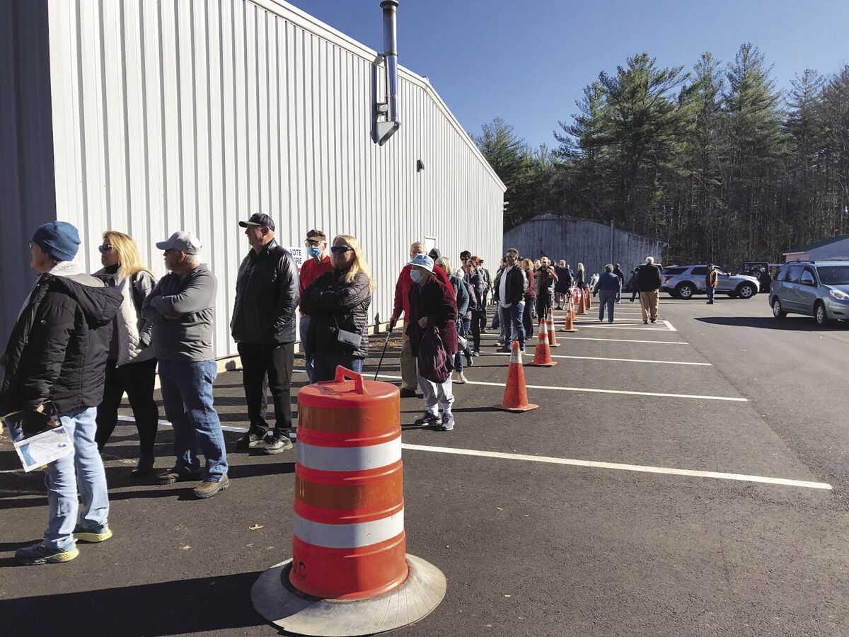 Record numbers head to the polls for midterms